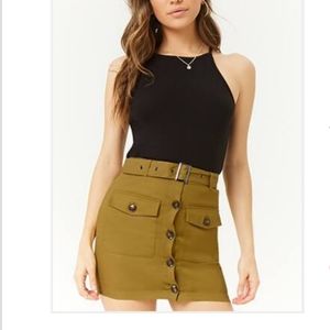 Olive Green Skirt